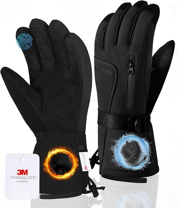 GXCROR Gants de Ski Thinsulate