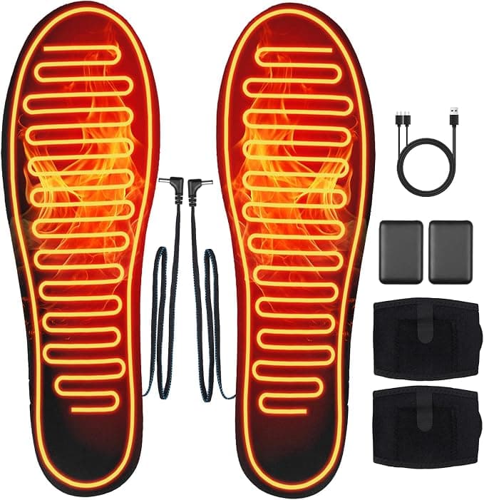 Semelles Chauffantes Rechargeables