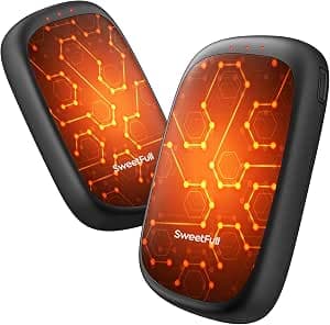SWEETFULL Chauffe-Mains Rechargeable Magnétique
